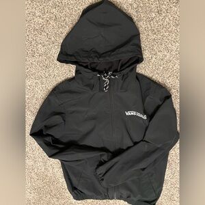 Vans Black Jacket with White Accents